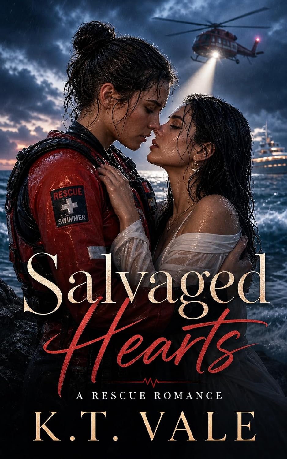Salvaged Hearts: A Rescue Romance Novel by K.T. Vale